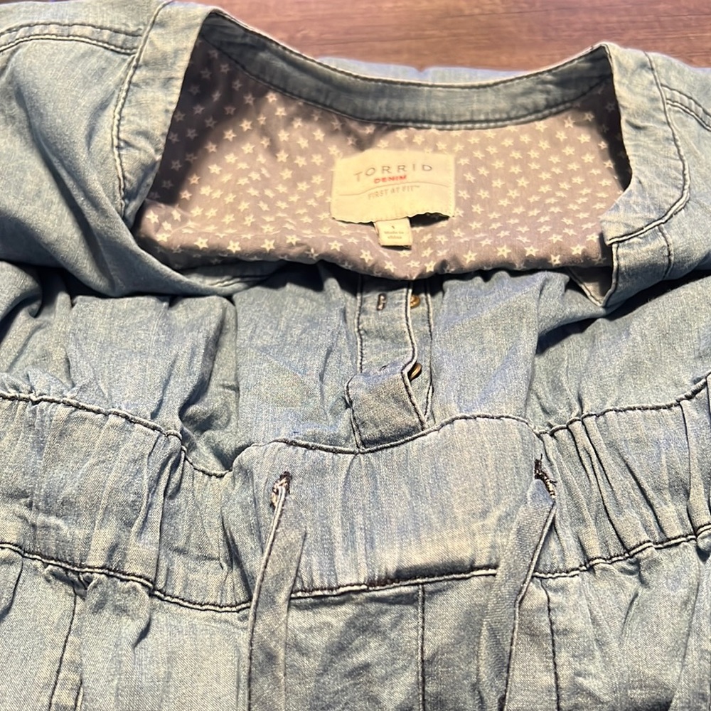 MINI SUPER SOFT Jean ROMPER